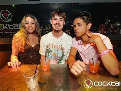 A professional photo of guests enjoying themselves at Cocktails Nightclub from our gallery.