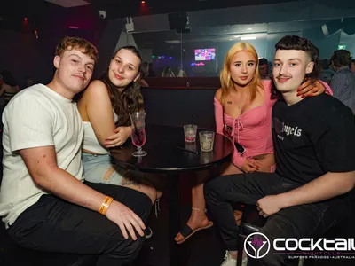 A professional photo of guests enjoying themselves at Cocktails Nightclub from our gallery.