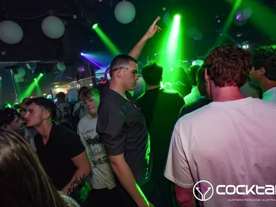 A professional photo of guests enjoying themselves at Cocktails Nightclub from our gallery.