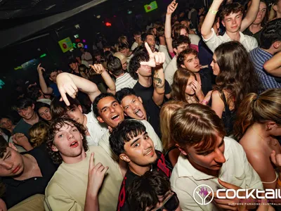 A professional photo of guests enjoying themselves at Cocktails Nightclub from our gallery.