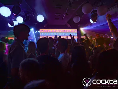 A professional photo of guests enjoying themselves at Cocktails Nightclub from our gallery.