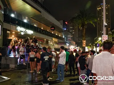 A professional photo of guests enjoying themselves at Cocktails Nightclub from our gallery.