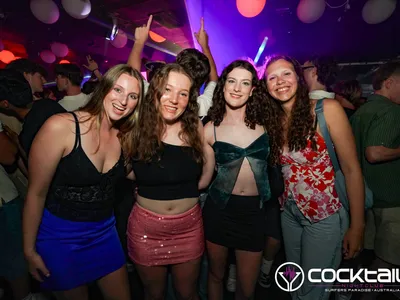 A professional photo of guests enjoying themselves at Cocktails Nightclub from our gallery.