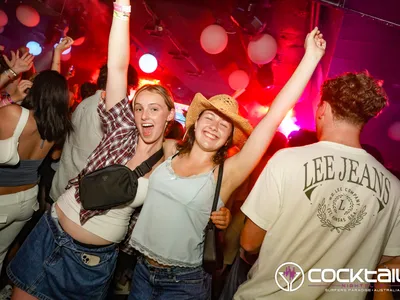 A professional photo of guests enjoying themselves at Cocktails Nightclub from our gallery.