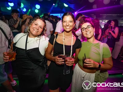 A professional photo of guests enjoying themselves at Cocktails Nightclub from our gallery.