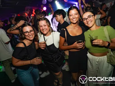 A professional photo of guests enjoying themselves at Cocktails Nightclub from our gallery.