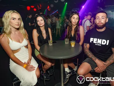 A professional photo of guests enjoying themselves at Cocktails Nightclub from our gallery.