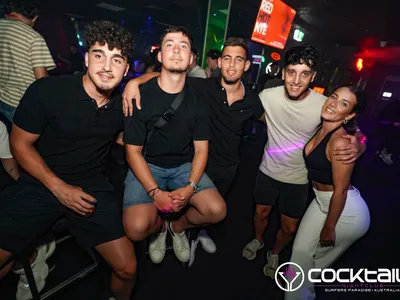 A professional photo of guests enjoying themselves at Cocktails Nightclub from our gallery.