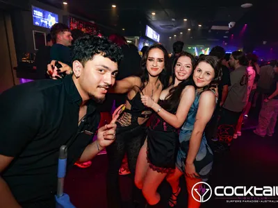 A professional photo of guests enjoying themselves at Cocktails Nightclub from our gallery.