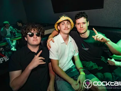 A professional photo of guests enjoying themselves at Cocktails Nightclub from our gallery.