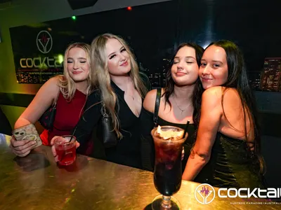 A professional photo of guests enjoying themselves at Cocktails Nightclub from our gallery.