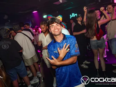 A professional photo of guests enjoying themselves at Cocktails Nightclub from our gallery.