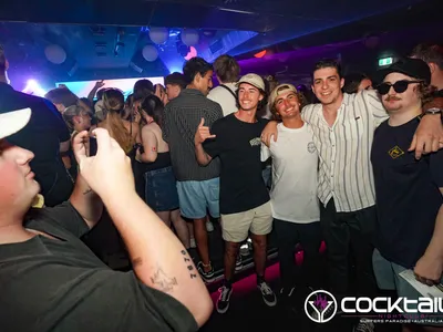 A professional photo of guests enjoying themselves at Cocktails Nightclub from our gallery.