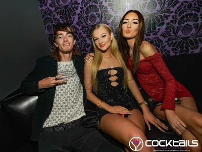 A professional photo of guests enjoying themselves at Cocktails Nightclub from our gallery.