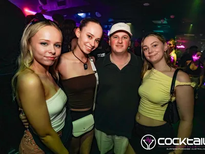 A professional photo of guests enjoying themselves at Cocktails Nightclub from our gallery.