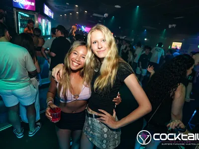 A professional photo of guests enjoying themselves at Cocktails Nightclub from our gallery.