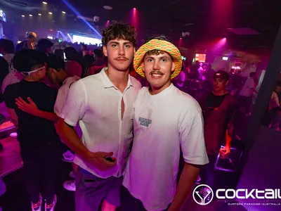 A professional photo of guests enjoying themselves at Cocktails Nightclub from our gallery.