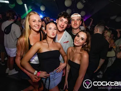 A professional photo of guests enjoying themselves at Cocktails Nightclub from our gallery.