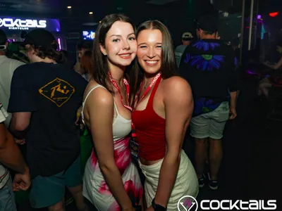 A professional photo of guests enjoying themselves at Cocktails Nightclub from our gallery.