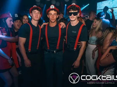 A professional photo of guests enjoying themselves at Cocktails Nightclub from our gallery.