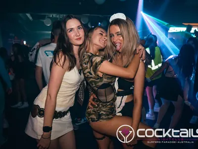 A professional photo of guests enjoying themselves at Cocktails Nightclub from our gallery.