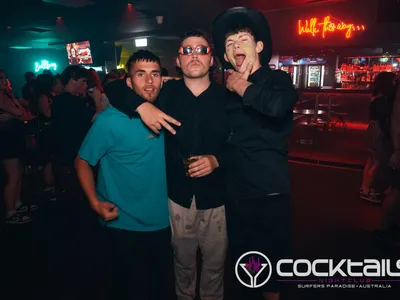 A professional photo of guests enjoying themselves at Cocktails Nightclub from our gallery.