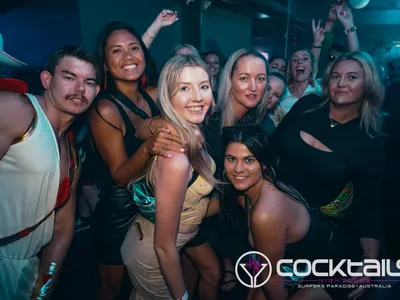 A professional photo of guests enjoying themselves at Cocktails Nightclub from our gallery.