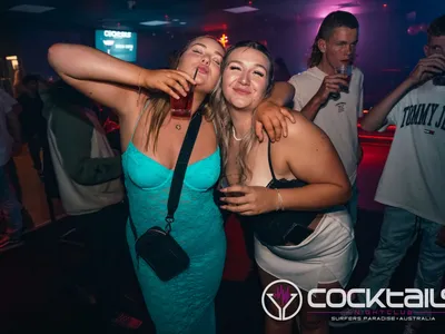 A professional photo of guests enjoying themselves at Cocktails Nightclub from our gallery.