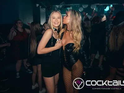 A professional photo of guests enjoying themselves at Cocktails Nightclub from our gallery.