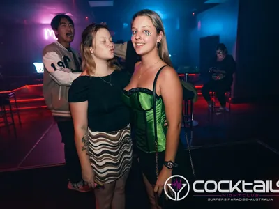 A professional photo of guests enjoying themselves at Cocktails Nightclub from our gallery.