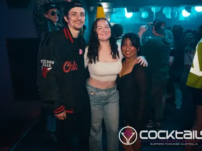 A professional photo of guests enjoying themselves at Cocktails Nightclub from our gallery.