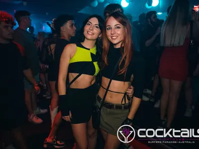 A professional photo of guests enjoying themselves at Cocktails Nightclub from our gallery.