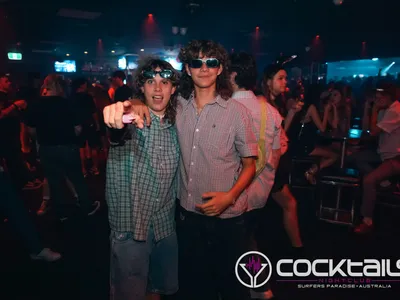 A professional photo of guests enjoying themselves at Cocktails Nightclub from our gallery.