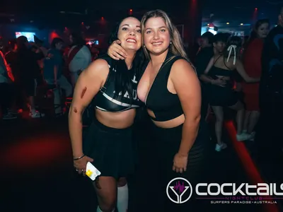 A professional photo of guests enjoying themselves at Cocktails Nightclub from our gallery.