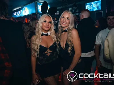 A professional photo of guests enjoying themselves at Cocktails Nightclub from our gallery.