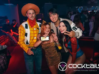 A professional photo of guests enjoying themselves at Cocktails Nightclub from our gallery.