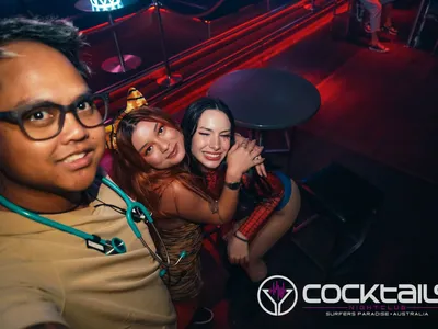 A professional photo of guests enjoying themselves at Cocktails Nightclub from our gallery.