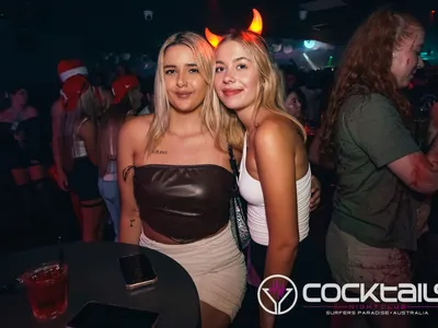 A professional photo of guests enjoying themselves at Cocktails Nightclub from our gallery.