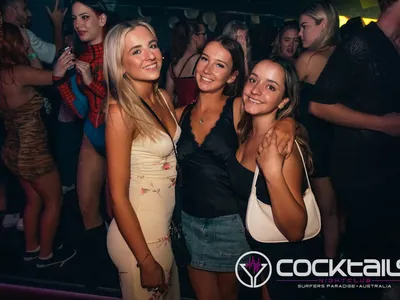 A professional photo of guests enjoying themselves at Cocktails Nightclub from our gallery.