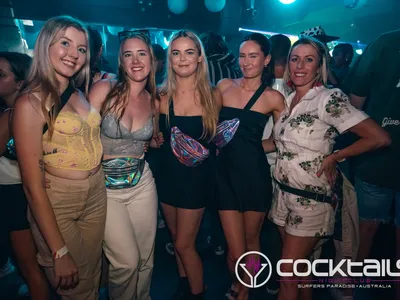 A professional photo of guests enjoying themselves at Cocktails Nightclub from our gallery.