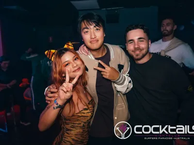 A professional photo of guests enjoying themselves at Cocktails Nightclub from our gallery.