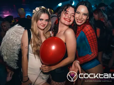 A professional photo of guests enjoying themselves at Cocktails Nightclub from our gallery.