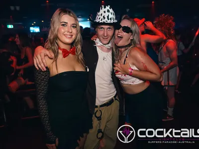 A professional photo of guests enjoying themselves at Cocktails Nightclub from our gallery.