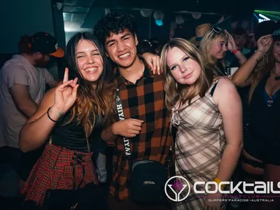 A professional photo of guests enjoying themselves at Cocktails Nightclub from our gallery.