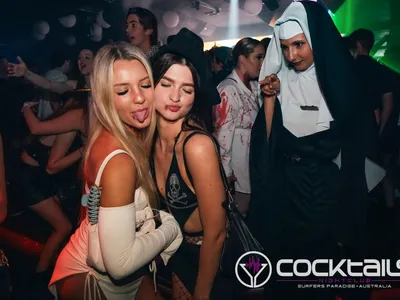 A professional photo of guests enjoying themselves at Cocktails Nightclub from our gallery.