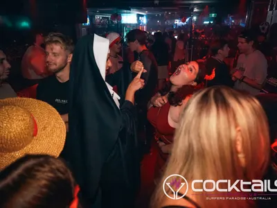 A professional photo of guests enjoying themselves at Cocktails Nightclub from our gallery.