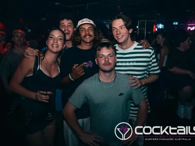 A professional photo of guests enjoying themselves at Cocktails Nightclub from our gallery.