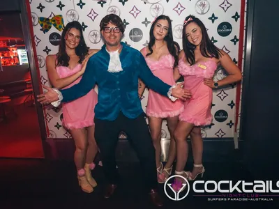 A professional photo of guests enjoying themselves at Cocktails Nightclub from our gallery.