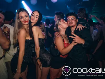 A professional photo of guests enjoying themselves at Cocktails Nightclub from our gallery.