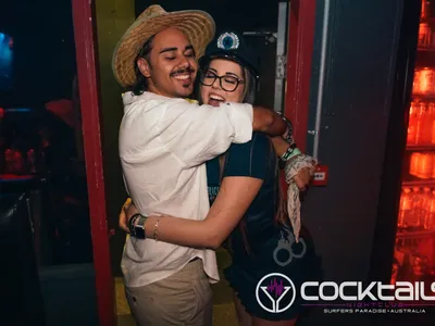 A professional photo of guests enjoying themselves at Cocktails Nightclub from our gallery.